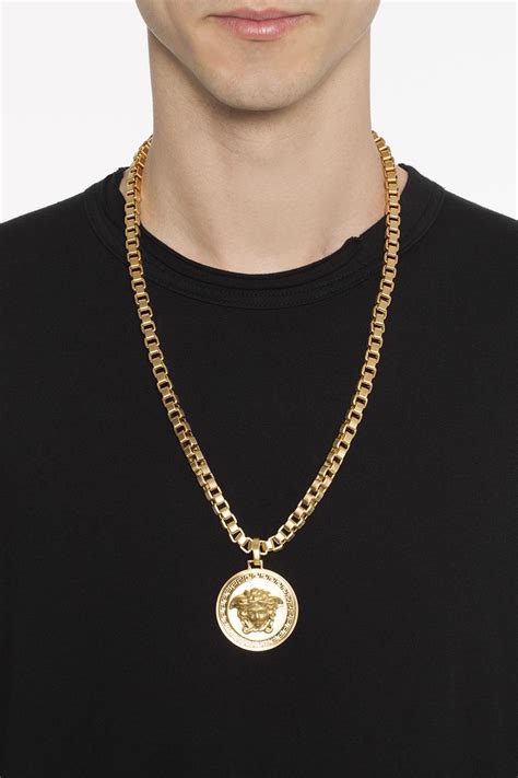 versace kette herren|versace gold necklace.